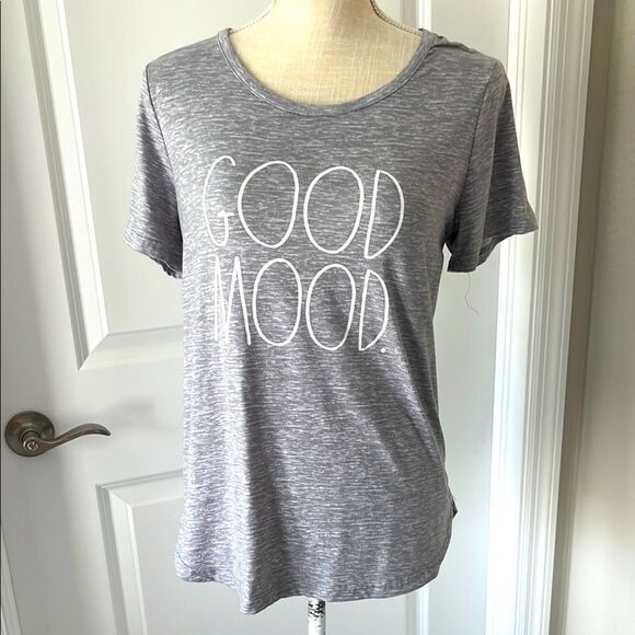 Rae Dunn Gray Graphic Tee - Good Mood
Super Soft SZ M NWOT - Picture 1 of 4